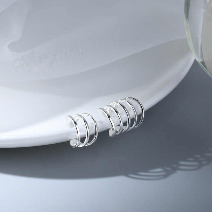 stud earrings for women ins style 925 sterling silver fashion