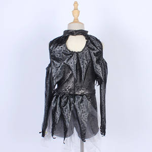 Mains d'argent Edward mettant en vedette Costume de performance Trou noir cuir Jazz danse porter scène Performance robe de danse - Product Image 4