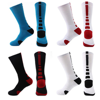 2025 quantité minimale de commande 5 paires pas cher Stock en gros de haute qualité Compression course sur mesure haute qualité Elite basket-ball chaussettes de sport