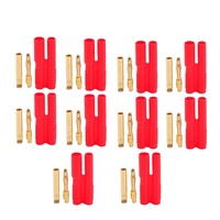 Connecteurs banane plaqués or AMASS 2 mm 4 mm avec gaine de protection pour connecteurs RC et batteries LIPO