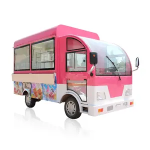 Mobile Hot Dog Concession Truck Customized mobile snack bread Kiosk Pizza BBQ Ice Cream Food Trailer