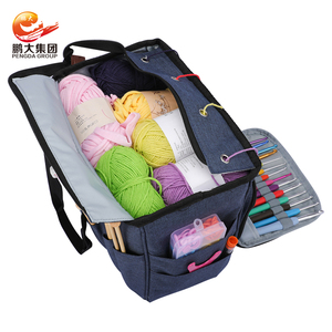 Styles Empty Travel Tote Crochet Odm Wholesale Organizer <strong>Knitting</strong> Bag Yarn <strong>Storage</strong> - Product Image 4