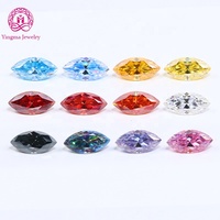 Pierres précieuses en vrac Moissanite de 1 carat, 2 carats, 3 carats (3CTW) de couleur fantaisie, bleu glace/blanc/granat