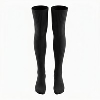 Chaussettes hautes thermiques en laine mérinos douce pour jeunes, personnalisables avec logo, écologiques, pour usage quotidien décontracté (OEM/ODM)