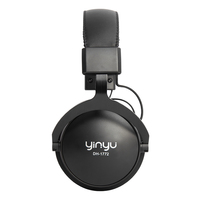 Casque audio filaire supra-auriculaire Yinyu DH1772 3,5 mm pour monitoring avec son musical de haute qualité