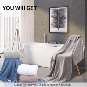 Telo da bagno e <span class=keywords><strong>accappatoio</strong></span> per Hotel di alta qualità tessuto in <span class=keywords><strong>spugna</strong></span> di <span class=keywords><strong>cotone</strong></span> morbido a doppia faccia per abiti e borse da ragazza - Product Image 4