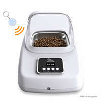 Mangeoire pour chat en acier inoxydable, intelligente, hygiénique, individuelle, personnalisée, pour régimes alimentaires spéciaux