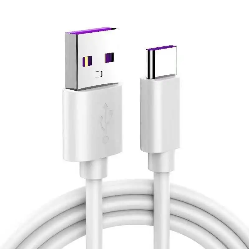 Câble de type C USB-C de transfert de données haute vitesse Adaptateur secteur Câble de type C à charge rapide