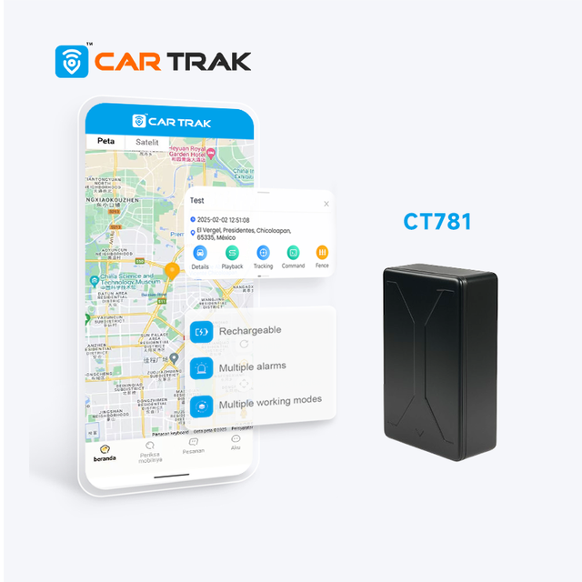 4G Strong Magnetic Mini GPS Tracker for Car Long Battery Life Rechargeable Dashboard Placement Compatible PC Android App