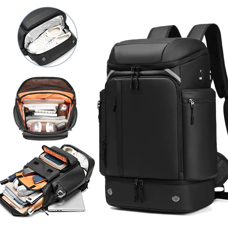 Business Pc Computer Bag Laptop Backpack Outdoor Travel Large Capacity Multifunction Waterproof for Men Fashion Bag