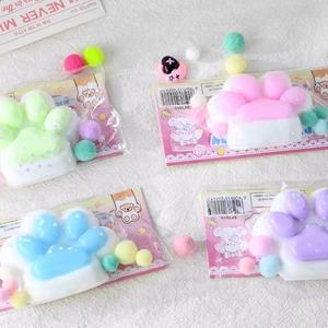 Jouets sensoriels anti-stress en forme de patte de chat, personnalisables, vente en gros d'usine, pour enfants, réduction de l'anxiété - Product Image 1