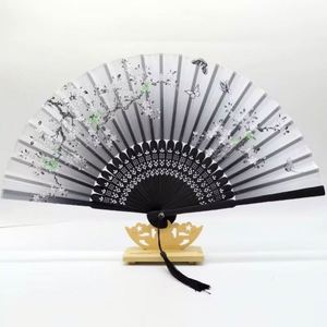 Eco-Friendly <b>Hand</b> <b>Fan</b> for Home Decoration and Business Gifts <b>Hand</b>-Painted Bamboo Folding <b>Fan</b> for Chinese New Year - Product Image 2