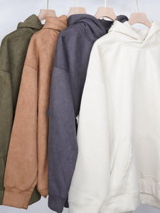 Sudadera con Capucha de Felpa Gruesa de 420g, Sudadera con Forro Polar, Sudadera Cálida con Capucha para Deportes y Uso Casual - Product Image 4