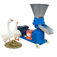 Mini-machine à fabriquer des granulés d'aliments pour animaux, pelletiseur à matrice plate pour l'alimentation du bétail et de la volaille
