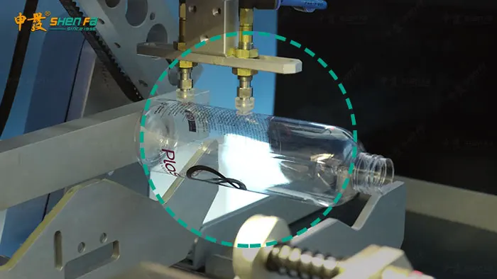 Zylinderförmige harte Oberflächenplastiksiebdruckmaschine für kosmetische Rohr-Flaschen