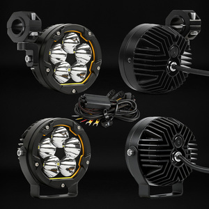 Phare auxiliaire LED super lumineux <span class=keywords><strong>de</strong></span> haute qualité, projecteur <span class=keywords><strong>de</strong></span> 4 pouces, <span class=keywords><strong>feux</strong></span> <span class=keywords><strong>de</strong></span> <span class=keywords><strong>jour</strong></span>, 8000LM, étanche IP68 pour motos - Product Image 5
