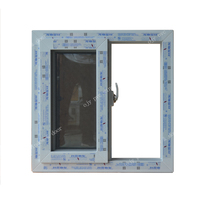 Super calidad Oem arqueado huracán impacto vidrio Pvc ventanas puertas corredizas diseño moderno plástico acero Material hecho en Foshan