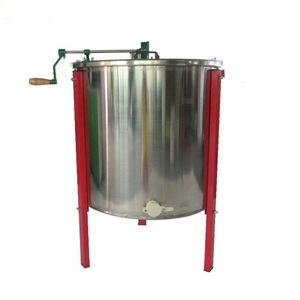 Extractor de Miel Manual de Alta Calidad con 4 Cuadros, Máquina Centrífuga de Miel de Acero Inoxidable 304 - Product Image 5