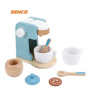 Kinder Kaffee maschine Kleinkind Küche Set Spielzeug Spielhaus Spielzeug Kaffee maschine Spielzeug Simulation Kaffee maschine Holz