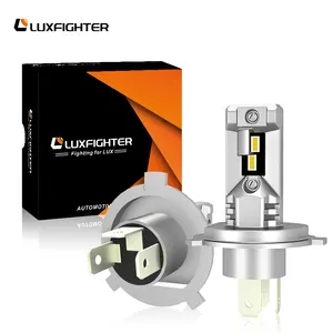 LUXFIGHTER bianco brillante 40watt Led fari lampadina per auto 12V 3400LM 6000k H1 H3 H4 H7 H11 9005 9006 9012