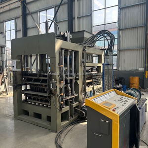 Автоматическая линия для производства бетонных блоков QT4-15 с гидравлическим прессом, поставка с завода - Product Image 2