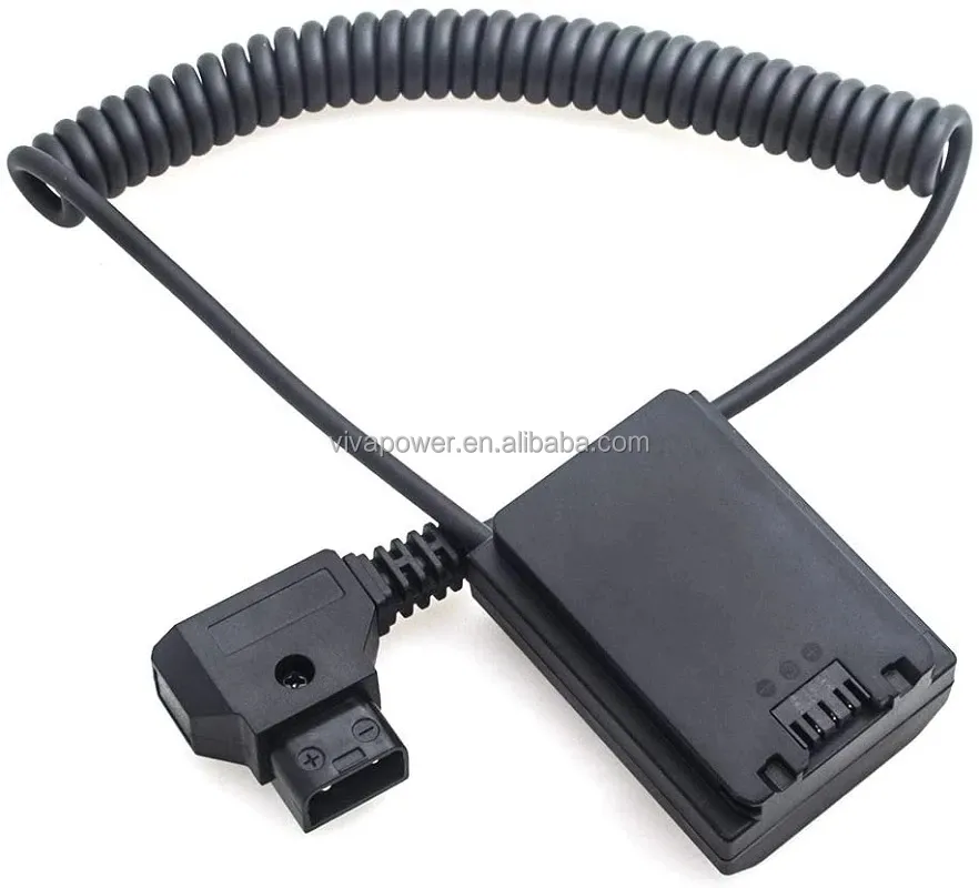 Extendable Power Adapter Cable for D-Tap Connector to Dummy Battery NP-FZ100 for Sony A6600 A7III A7RIII A7SIII A7RM4 A9 ILCE-9