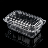 Boîtes d'emballage en PET transparent perforées pour fruits frais (tomates, cerises, raisins) – Contenants en plastique pour fruits en coquille