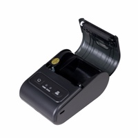 Mini imprimante thermique portable de 2 pouces, imprimante de tickets sans fil BT 58 mm pour camion de nourriture, logistique, livraison, point de vente