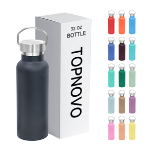 Insulated Water <b>Bottle</b> Jug Stainless Steel Large Water <b>Bottle</b> Wide Mouth Double Vacuum For Hot & Cold Drinks Tumbler - Product Image 5