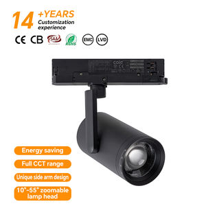 Éclairage sur <span class=keywords><strong>rail</strong></span> à <span class=keywords><strong>LED</strong></span> 30W 35W 40W 45W Éclairage sur <span class=keywords><strong>rail</strong></span> en aluminium Spot sur <span class=keywords><strong>rail</strong></span> à <span class=keywords><strong>LED</strong></span> pour magasin <span class=keywords><strong>de</strong></span> <span class=keywords><strong>cuisine</strong></span> - Product Image 1