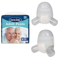 Kimcare Plastique Incontinence Jetable Épais Adulte Couches Culottes Tirez pour Personnes Âgées