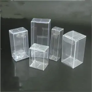 Transparente wasserdichte klare PVC-Boxen Verpackung Kleine Plastik box Lagerung für Lebensmittels chmuck Süßigkeiten Geschenk kosmetik