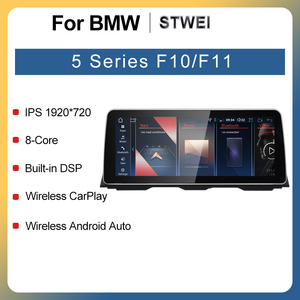 STWEI 2026 New ID6 ID7 ID8 UI 12.3inc Android <b>System</b> <b>Wireless</b> Carplay AUTO For BMW 5Series F10 F11 CIC NBT Car Players GPS NAV - Product Image 2