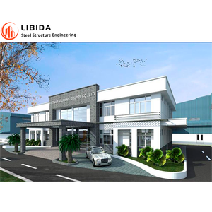 आधुनिक अनुकूलित प्रीफैब स्टील संरचना कार्यालय भवन - Product Image 1