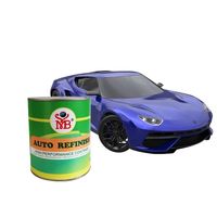 Peinture automobile en aérosol à base d'acrylique aqueux haute brillance, poudre de perle argentée, avec couleurs personnalisées, apprêt automobile