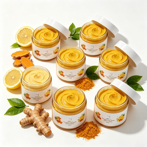 Crema de cúrcuma con etiqueta privada personalizada para manchas oscuras, aclarante para rostro y cuerpo, proveedor de productos para el cuidado de la piel para pequeñas empresas, fábrica. - Product Image 2