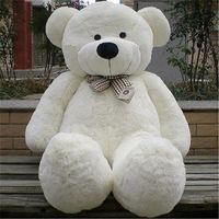 Boneka Beruang Teddy Mainan Mewah Ajaib Super Lembut Uniseks Lucu Bordir Hadiah Ulang Tahun untuk Anak-anak