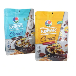 ถุงยืนขึ้นปิดผนึกแปดด้านบรรจุภัณฑ์อาหารอาหารเช้าข้าวโอ๊ตบดฟอยล์อลูมิเนียมรีไซเคิลได้พิมพ์แบบกำหนดเอง - Product Image 2