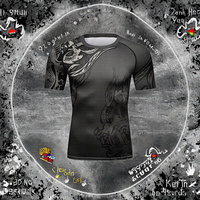 T-shirt de compression à manches courtes pour homme, Rashguard sublimé, BJJ, MMA, vêtements de sport, Rashguard personnalisé, Rashguards de surf