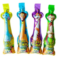 Matériau LDPE de qualité alimentaire thermoscellable pour sachets d'emballage de liquides, formes variées (sucettes glacées, jus de fruits, yaourt, gelée)