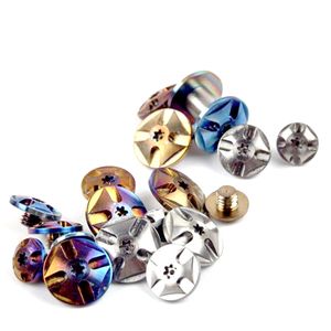 Tour CNC personnalisé coloré véritable <span class=keywords><strong>Microtech</strong></span> banc fait bugout EDC couteau pliant poignée rivet pivot clip titane vis - Product Image 4