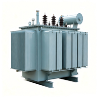 Transformateur à bain d'huile à tension de sortie personnalisable 35kV 5000kVA S20-5000/35 Triphasé 50Hz pour utilisation industrielle en poste de transformation