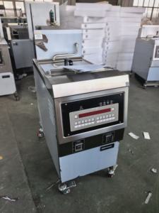 Shineho Gas penggorengan tekanan ayam pemanggang industri Model terbuka dengan pemrograman Panel Komputer & pompa pasokan minyak - Product Image 2