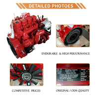 Ensemble moteur diesel 4BT B125 Pièces de moteur complètes pour camions Pièces de moteur pour Cummins pour camions pour marine pour machines de construction