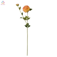 Bunga Krisan Buatan Realistis, Tangkai Daisy Palsu untuk Dekorasi Pernikahan, Rumah, Pesta, DIY, Rangkaian Bunga, Grosir