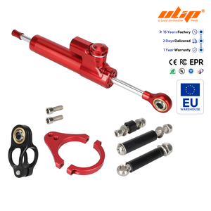 Red Steering Stabilizer Damper <b>Kit</b> with 58mm red clamp <b>Electric</b> Scooter Aluminum for Kukirin G3 pro 2024/Ausom Gallop - Product Image 1