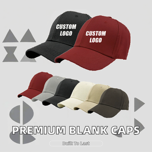 Casquettes de baseball ajustées en coton uni de haute qualité, 6 panneaux, couleur unie, style sportif, avec boucle en cuivre doré pour hommes - Product Image 2