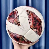 Ballon de football de haute qualité, thermocollé, taille 5, durable, pour adultes et jeunes, personnalisable.
