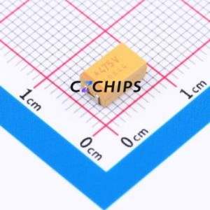 Condensateur au tantale TAJD475M035RNJ 2917 (Capacité : 4,7 µF) (Précision : 20 % Tension nominale : 35 V) - Product Image 1