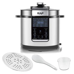 หม้อหุงข้าวอเนกประสงค์ RAF Convenient Intelligence 6.8 ลิตร  แบบไม่ติดกระทะ  ทำจากสแตนเลสสตีล รุ่น P - Product Image 3